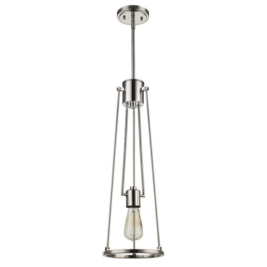 Silver Iron Dimmable Ceiling Light