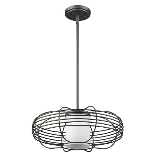 Bronze Crystal Dimmable Ceiling Light With Copper Shades
