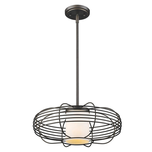 Bronze Crystal Dimmable Ceiling Light With Copper Shades