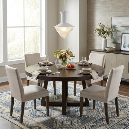 Skylar 1-Light White Pendant With Halophane Glass Shade