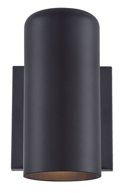 Minimalist Matte Black Wall Sconce