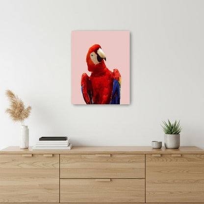 Vibrant And Vivid Bird Unframed Print Wall Art