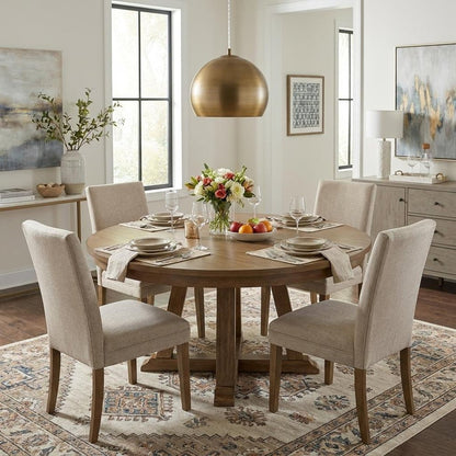 Latitude 1-Light Hand Painted Antique Gold Pendant With Gold Interior Shade