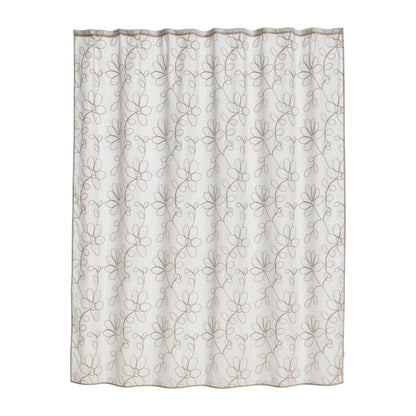 72" Linen Polyester Shower Curtain