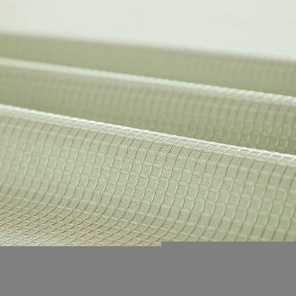 Sage Green Modern Grid Shower Curtain and Liner Set