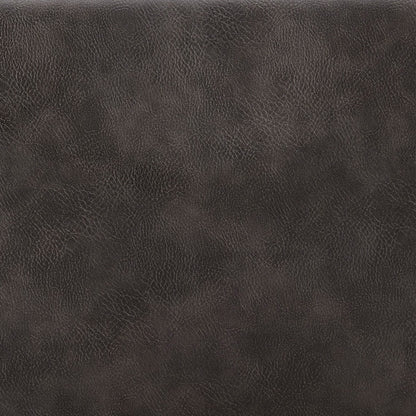 Set of Two Gray and Black Upholstered Fabric Dining Side Chairs