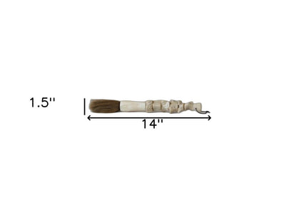 Natural Chunky Coral Decorative Calligraphy Brush