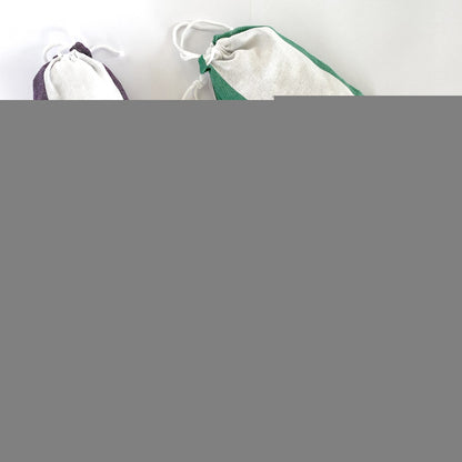 Dark Purple Orange and White Striped Design Poncho Towel