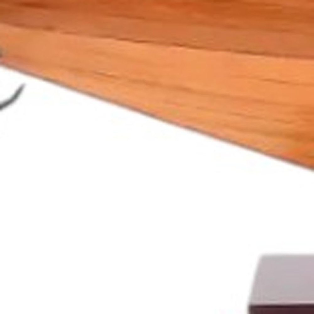 33" Wood Brown Solid Wood Hand Painted Bluenose II Model Boat