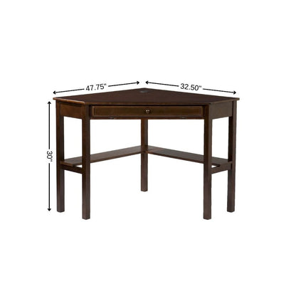 Espresso Corner Computer Desk