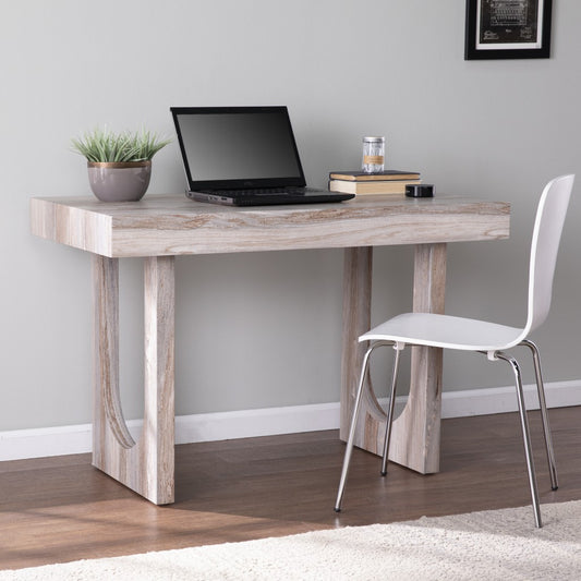 45" Brown Writing Desk