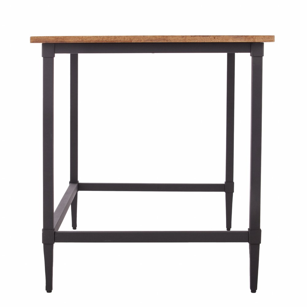 53" Natural and Black Wood