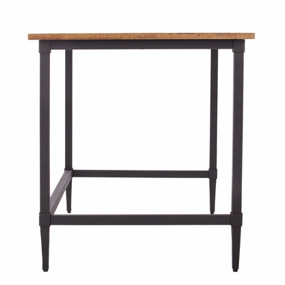 53" Natural and Black Wood