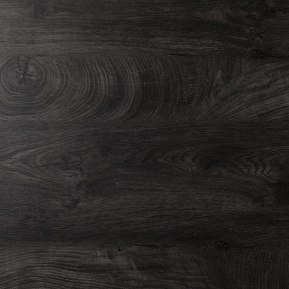 45" Black and Brown Writing Desk