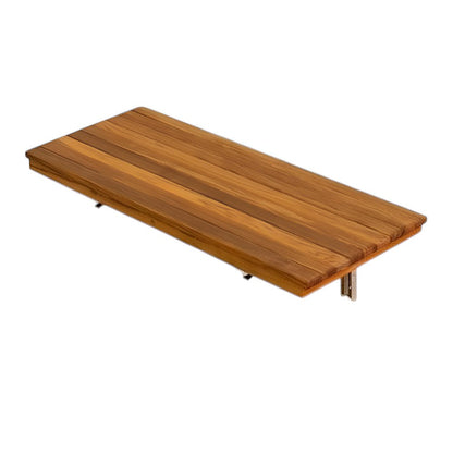 24" Premium Wall Mount Teak Shower Bench