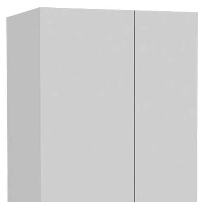 71" White Versatile Tall Pantry Cabinet with Five Shelves