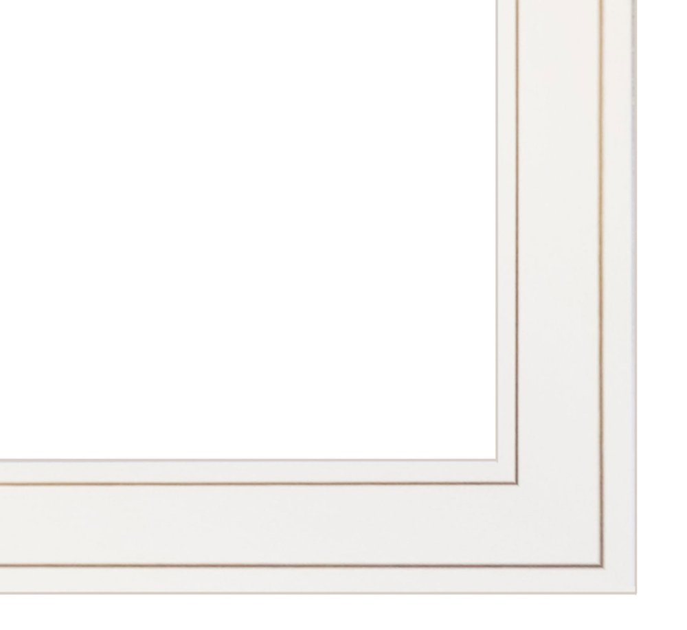 Measure of Love 1 White Framed Print Wall Art