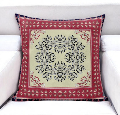 5" X 20" Gray Geometric Indoor Outdoor Throw Pillow