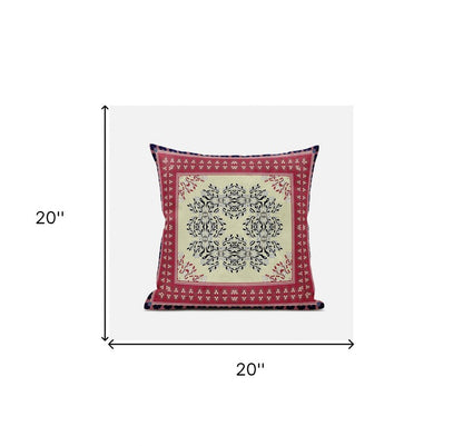 5" X 20" Gray Geometric Indoor Outdoor Throw Pillow