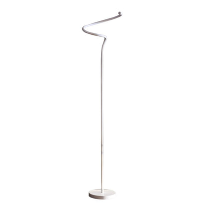 51" White LED Novelty Floor Lamp With White