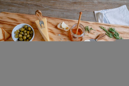 28" Artisan Organic Natural Wood Anti Bacterial Cutting Board