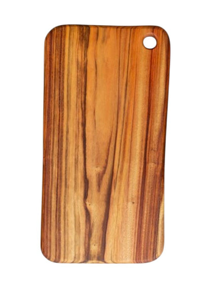 Natural Rounded Rectangle Anti-Bacterial Cutting Board
