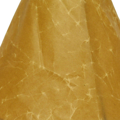 Brown Crinkle Oil Paper Empire Lamp Shade