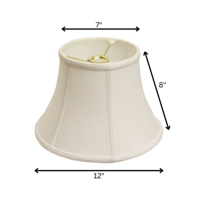 Snow No Slub Innsbruck Drum Lamp Shade