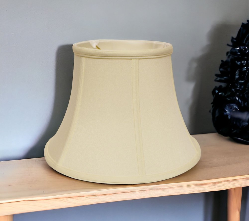 Ivory No Slub Innsbruck Drum Lamp Shade