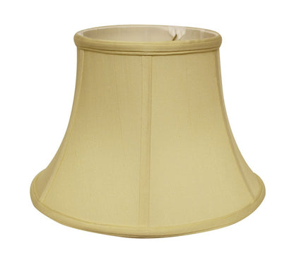 Antiqued White Monay Shantung Silk Drum Lamp Shade
