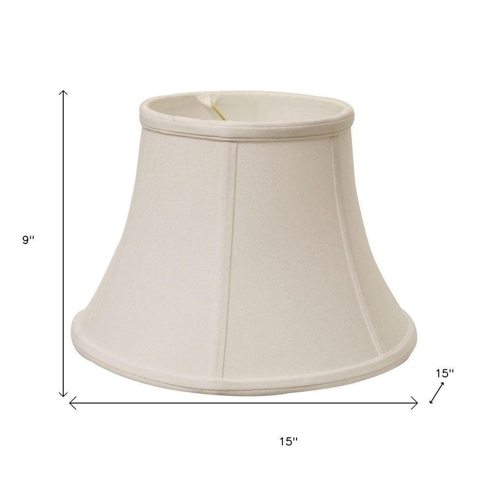 Snow No Slub Innsbruck Drum Lamp Shade