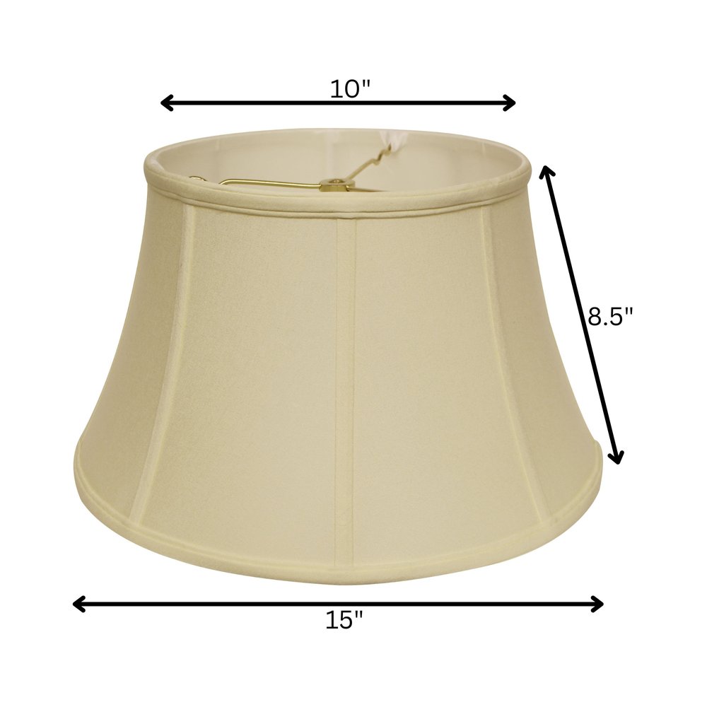 Ivory No Slub Innsbruck Drum Lamp Shade