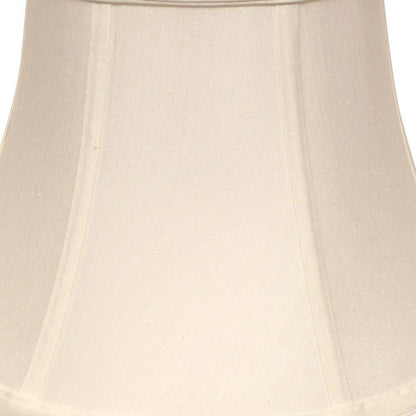 White Monay Shantung Silk Drum Lamp Shade