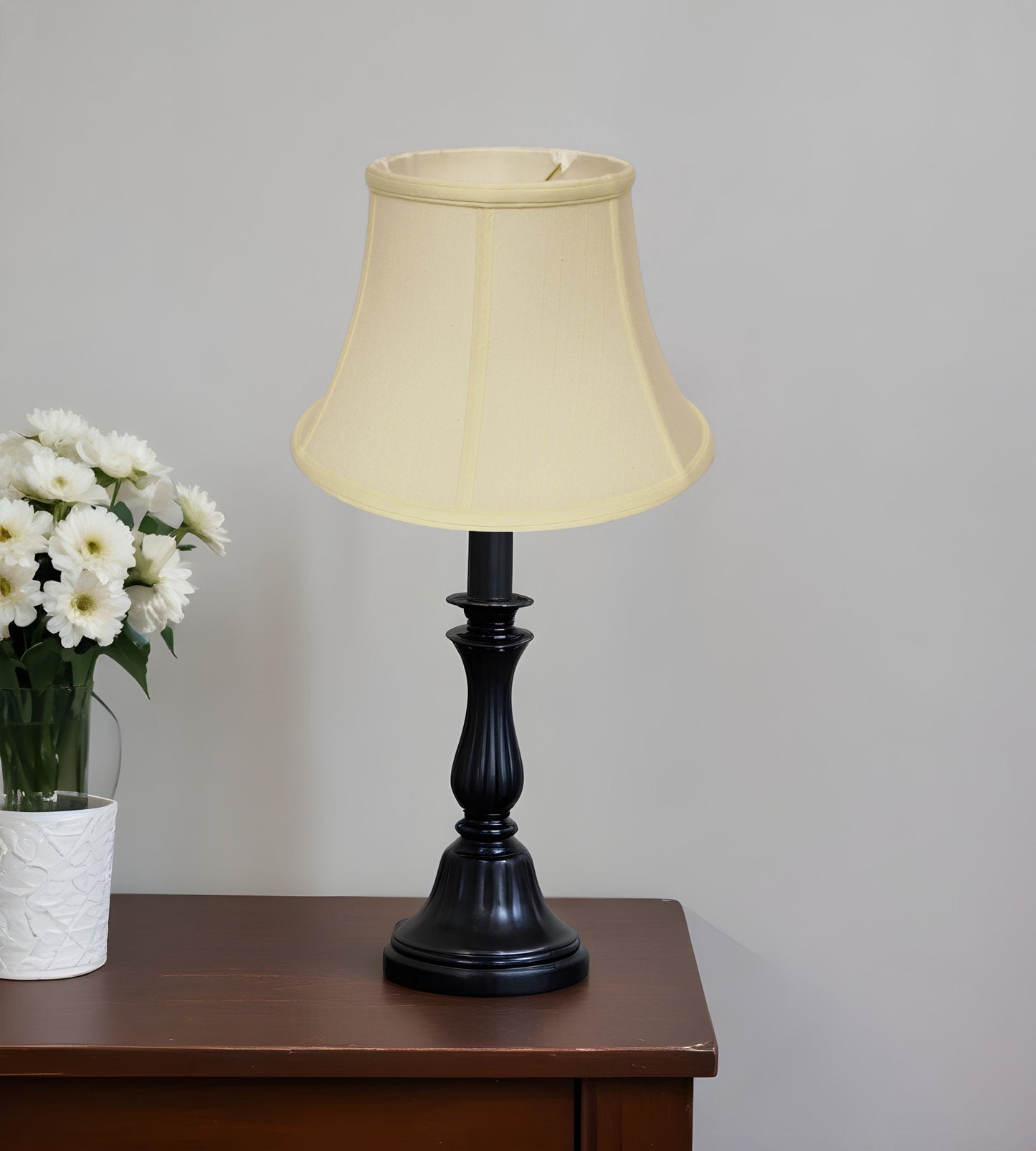 15" Ivory Drum Monay Shantung Lampshade