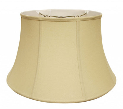 Tan Linen Drum Lamp Shade