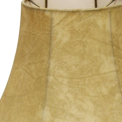 Brown Parchment Drum Lamp Shade