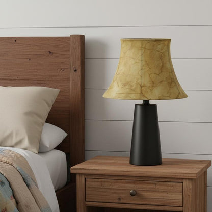 Brown Parchment Drum Lamp Shade