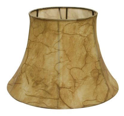 Brown Parchment Drum Lamp Shade