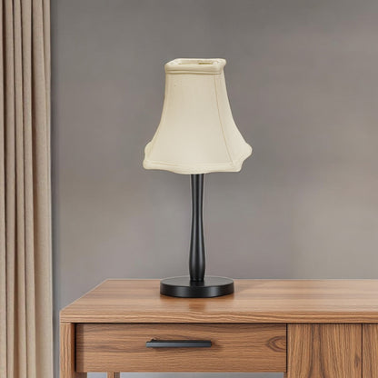 10" White Premium Square Monay Shantung Lampshade