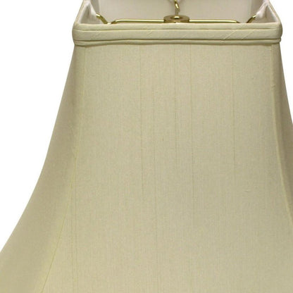 Ivory Monay Shantung Silk Square Lamp Shade
