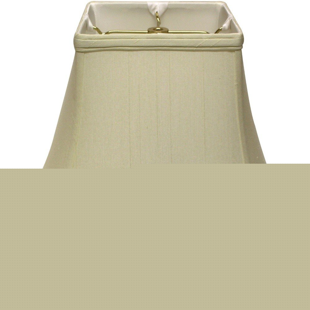 Ivory Monay Shantung Silk Square Lamp Shade