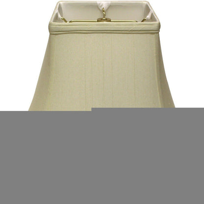 Ivory Monay Shantung Silk Square Lamp Shade