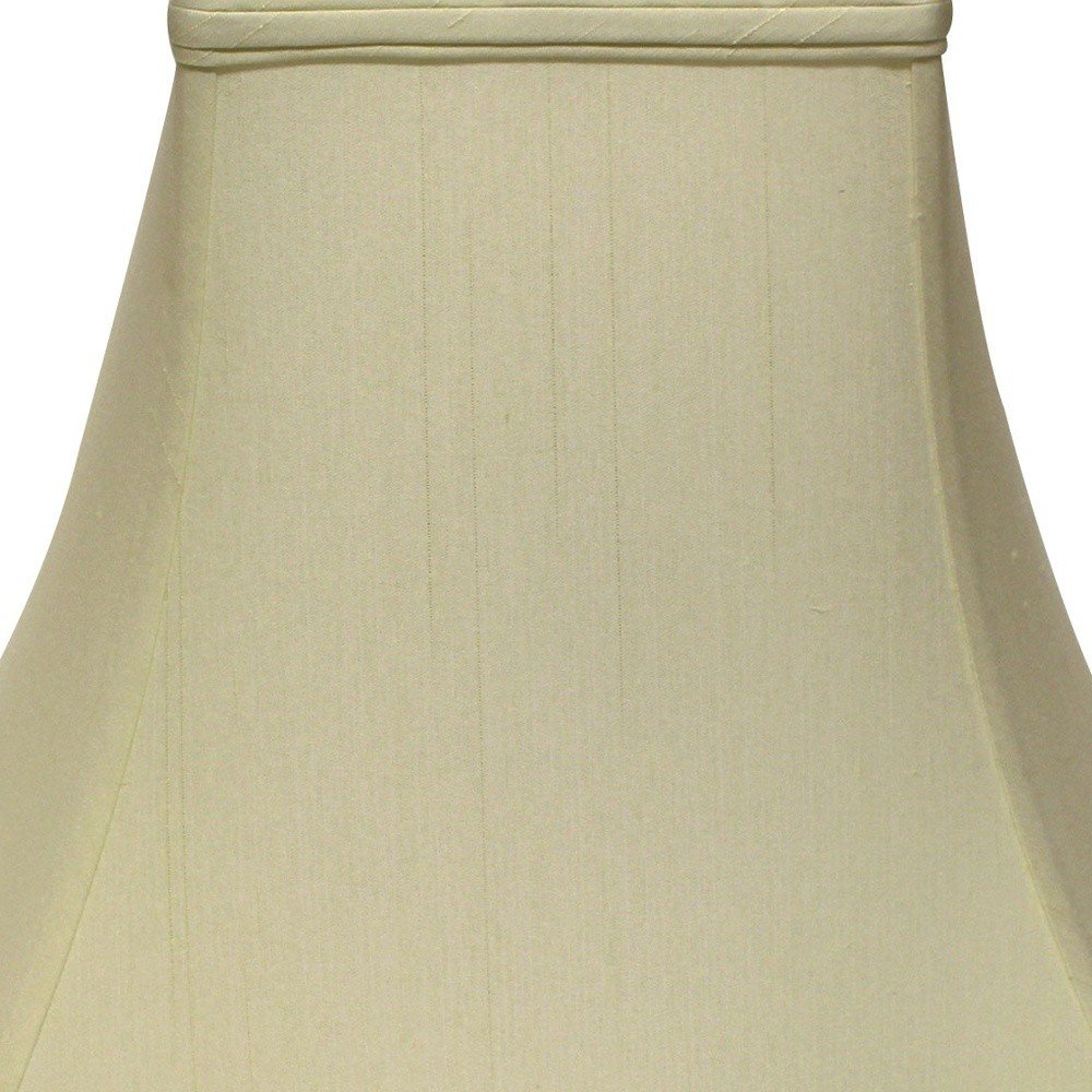 Ivory Monay Shantung Silk Square Lamp Shade