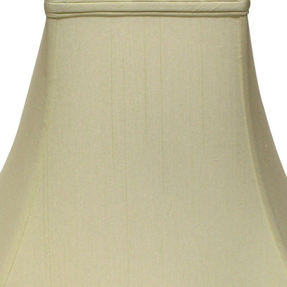 Ivory Monay Shantung Silk Square Lamp Shade