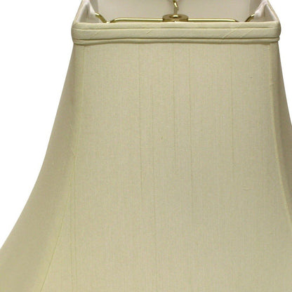 Ivory Monay Shantung Silk Square Lamp Shade