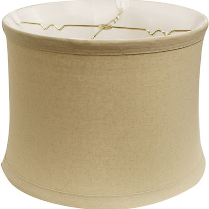Beige Linen Drum Lamp Shade