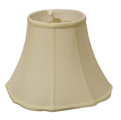 Ivory Monay Shantung Silk Bell Lamp Shade