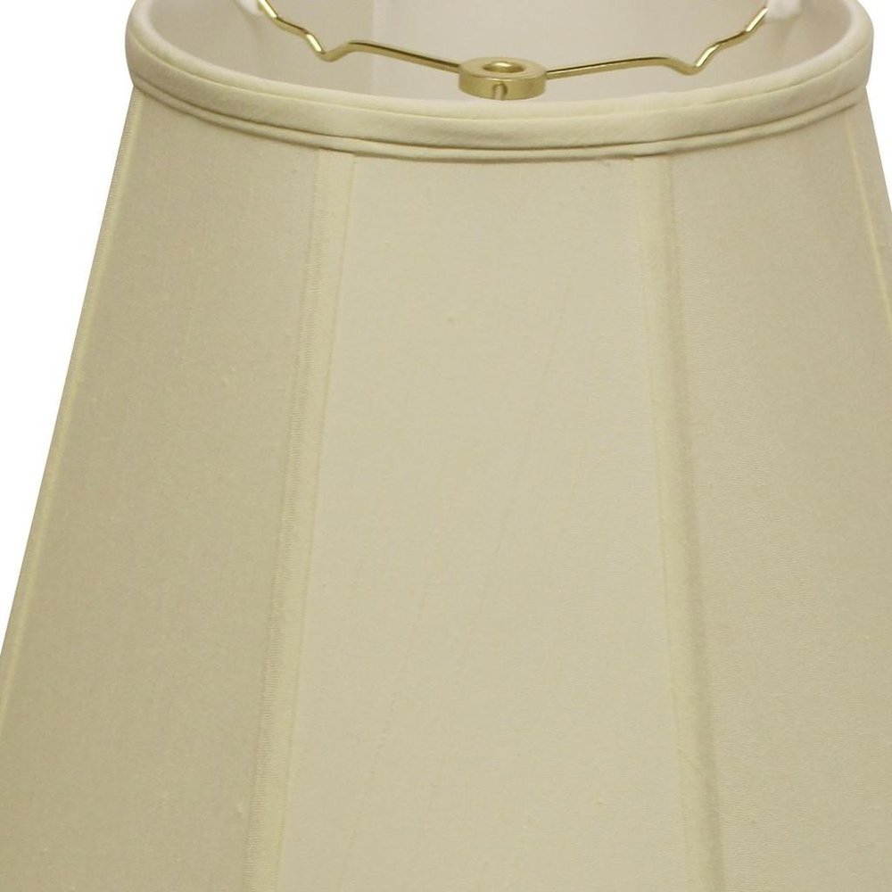 Ivory Monay Shantung Silk Empire Lamp Shade