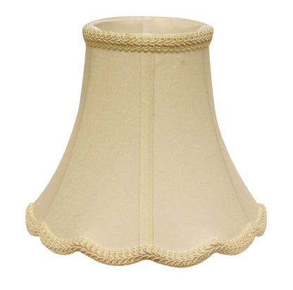 Ivory Monay Shantung Silk Bell Lamp Shade