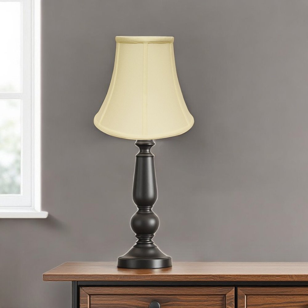 Ivory No Slub Innsbruck Bell Lamp Shade